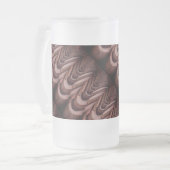 Rustieke Tegels met een uniek perspectief Matglas Bierpul (Voorkant links)