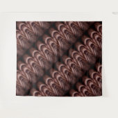 Rustieke Tegels met een uniek perspectief Wandkleed (Voorkant (horizontaal))