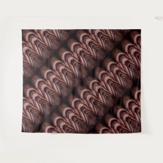 Rustieke Tegels met een uniek perspectief Wandkleed (Voorkant (horizontaal))