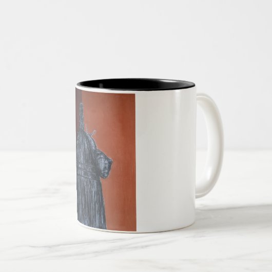 Rustieke tekening Mok (Voorkant rechts)