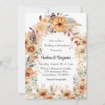 Rustieke Terracotta Bloemenboog Huwelijksfeest