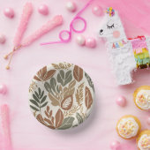 Rustieke Terracotta Wildflower Boho Spring Style Papieren Kommen (Feest)