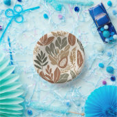 Rustieke Terracotta Wildflower Boho Spring Style Papieren Kommen (Feest)
