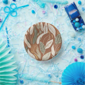 Rustieke Terracotta Wildflower Boho Spring Style Papieren Kommen (Feest)