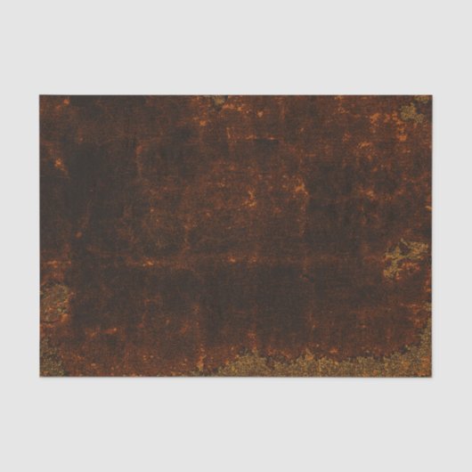 Rustieke textuur vintage donkerbruine decoupage tissuepapier (Voorkant)