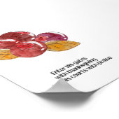 Rustieke Thanksgiving Christelijke kunst Poster (Hoek)