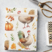 Rustieke Thanksgiving pompoenen Decoupage Waterver Tissuepapier