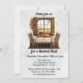 Rustieke Thanksgiving verzamelen Kaart (Voorkant)