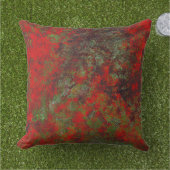  rustieke themakunst van Heva Weva Rust Metal Buitenkussen (Gras)