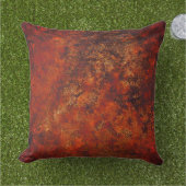  rustieke themakunst van Heva Weva Rust Metal Buitenkussen (Gras)