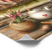 Rustieke Thuis Thuis 3 Poster (Hoek)