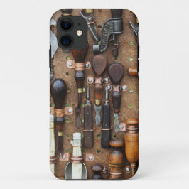 Rustieke timmerwerktuigen Handyman Case-Mate iPhone Case