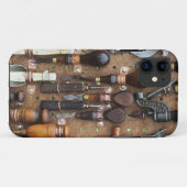 Rustieke timmerwerktuigen Handyman Case-Mate iPhone Case (Achterkant (horizontaal))