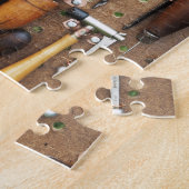 Rustieke timmerwerktuigen Handyman Legpuzzel (Zijkant)