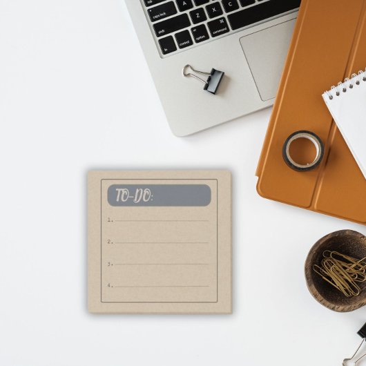 Rustieke  To-Do lijst Post-it® Notes