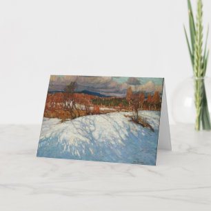 Rustieke Tom Thomson-schildering Algonquin Park Ca Kaart