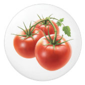rustieke tomaten keramische knop (Voorkant)