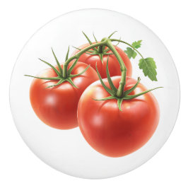 rustieke tomaten keramische knop