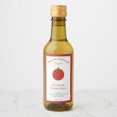 Rustieke tomatensaus flesetiket Sticker (Voorkant)