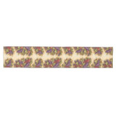Rustieke Toscaanse Druiven Waterverf Tafel Runner Medium Tafelloper (Horizontaal)