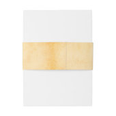 Rustieke Toscaanse Zonnebloem Gepersonaliseerd Uitnodigingen Wikkel (Achterkant Voorbeeld)