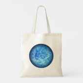 Rustieke Tote Tas Calm Tide (Achterkant)