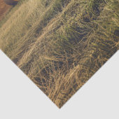 Rustieke tractor met Hay Bales Decoupage Tissuepapier (Detail)