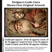 Rustieke Traditionele Kerstman, Rendier DT9L Decou Tissuepapier