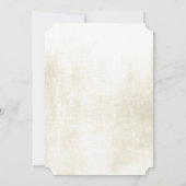 Rustieke  Tree Bourgondische bloemenbruiloft Kaart (Achterkant)