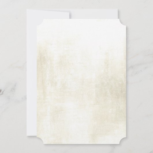 Rustieke  Tree Bourgondische bloemenbruiloft Kaart (Achterkant)