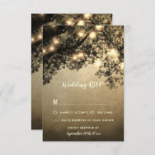 Rustieke  Tree Branch Bruiloft RSVP Kaarten (Voorkant / Achterkant)