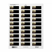 Rustieke trein etiket (Full Sheet)