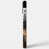 Rustieke trekker onder besneeuwde pieken Case-Mate iPhone case (Achterkant / Links)