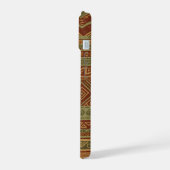 Rustieke Tribale Geometrische Patroon Aardse Boho iPhone 15 Case (Linkerkant)