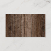 Rustieke Tropische Bladeren Aloha Luier Raffle Informatiekaartje (Achterkant)