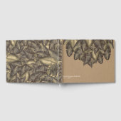 Rustieke tropische bladeren botanische bruiloft gastenboek (Volledig)