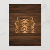 Rustieke Tropische Mystic Island Bruiloft Gast Det Informatiekaartje (Achterkant)