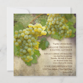 Rustieke Trouwwijn Country Vineyard  Stijl Kaart
