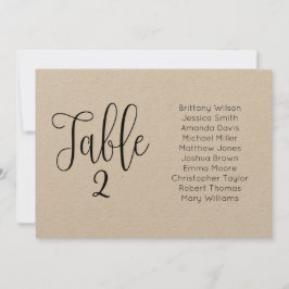 Rustieke trouwzaalstoelindeling. Landschap plattel Kaart