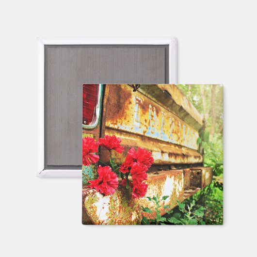 Rustieke  Truck Magneet (Voorkant / Achterkant)