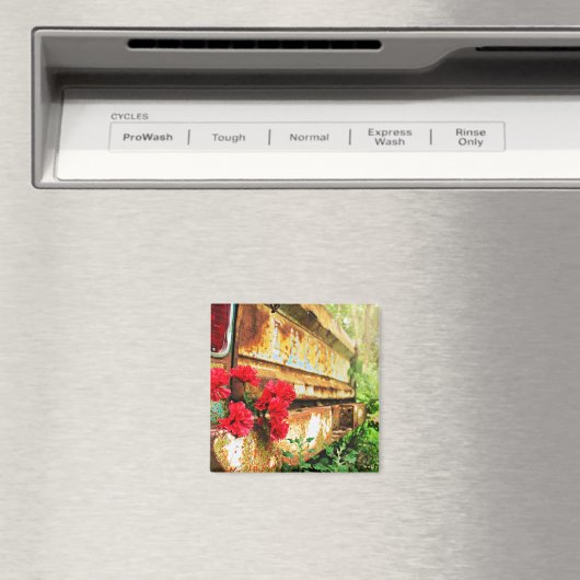 Rustieke  Truck Magneet (Insitu (Vaatwasser))