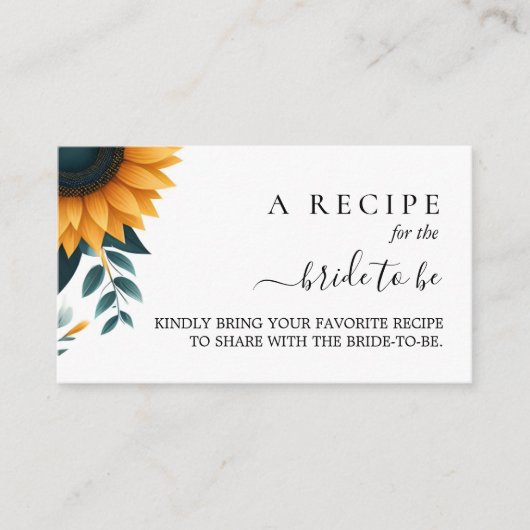 Rustieke tuin groen zonnebloem Vrijgezellenfeest Informatiekaartje (Voorkant)