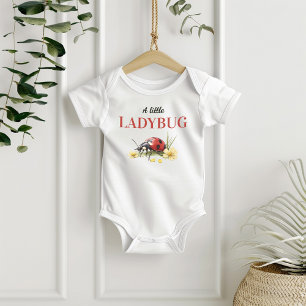 Rustieke Tuin Madeliefje Kleine Lieveheersbeestje Romper