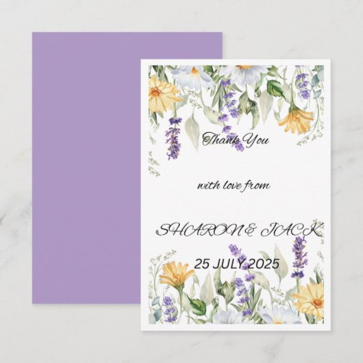 RUSTIEKE TUIN ROMANCE RSP KAART (Voorkant / Achterkant)