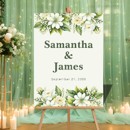 Rustieke tuin welkom met groene accenten acryl bord