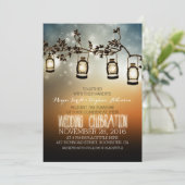 Rustieke Tuinverlichting - Lantaarns Uitnodiging b (Staand voorkant)