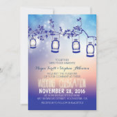 Rustieke Tuinverlichting - Lantaarns Uitnodiging b (Voorkant)