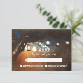 rustieke tuinverlichting outdoor bruiloft RSVP kaa (Staand voorkant)