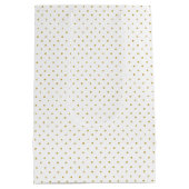 Rustieke Turquoise Boeket Bruiloft Feest Medium Cadeauzakje (Achterkant)