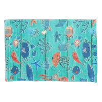 Rustieke turquoise hout & onderzee vrienden grilli